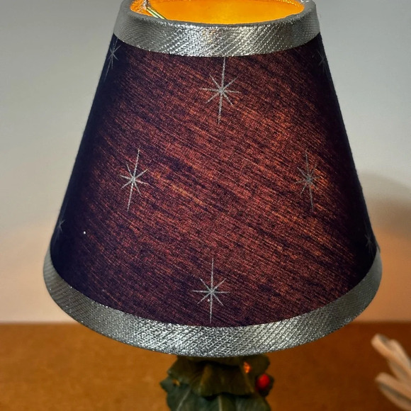 Westinghouse Electric Christmas Tree Mini Table Lamp Hand Painted Tested Works - Picture 6 of 9